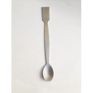 Espátula con cuchara de acero inox. - 16420