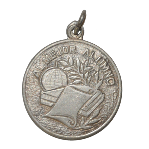 Medalla Al Mejor Alumno Plata Vieja Ø 28Mm - A5