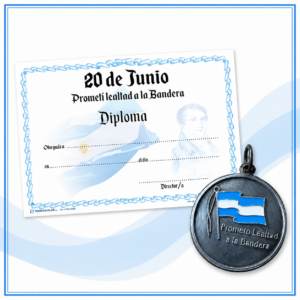 1 MEDALLA LEALTAD A108 + 1 DIPLOMA LEALTAD DIP LB - PACK OFF 4 LB A108 2026